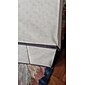organizador simples de grande capacidade, recipiente dobrável com aba à prova de poeira, caixa multifuncional, caixa de armazenamento dobrável de tecido não tecido, caixa de armazenamento de roupas