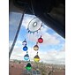 Colorido vida de árbol atrapasueños atrapasueños con cristal colorido regalo hecho a mano decoración colgante de pared arte campanas de viento coche colgante hogar colgante