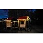 Weihnachts-Solarstern Lichterkette 2er Set 12m 50LEDs Stern 8 Beleuchtungsmodi Feenlichter wasserdichte Solar LED Lichterkette Spielhaus Gartenpatio Landschaftsdeko-Lichter für Gartenparty