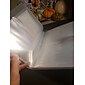 Álbuns de armazenamento de joias transparentes presentes com bolsa zip-lock, anéis de colar reutilizáveis, capa de exibição de brinco portátil