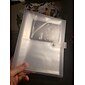 Álbuns de armazenamento de joias transparentes presentes com bolsa zip-lock, anéis de colar reutilizáveis, capa de exibição de brinco portátil