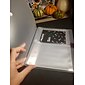 Álbuns de armazenamento de joias transparentes presentes com bolsa zip-lock, anéis de colar reutilizáveis, capa de exibição de brinco portátil