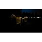 Weihnachts-Solarstern Lichterkette 2er Set 12m 50LEDs Stern 8 Beleuchtungsmodi Feenlichter wasserdichte Solar LED Lichterkette Spielhaus Gartenpatio Landschaftsdeko-Lichter für Gartenparty
