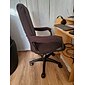 Funda para silla de oficina para computadora, silla para juegos, silla elástica, funda protectora para muebles lavable duradera de color sólido liso