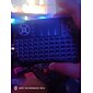 mini teclado inalámbrico con panel táctil multitáctil 7 colores retroiluminación control remoto táctil inalámbrico para smart tv box escritorio touchpad pc