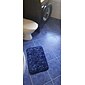 Alfombra de baño con relieve de adoquines antideslizante, almohadilla de espuma viscoelástica, alfombras de baño lavables, alfombra de rápida absorción de agua, antideslizante, lavable, gruesa, suave