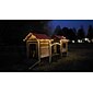 Weihnachts-Solarstern Lichterkette 2er Set 12m 50LEDs Stern 8 Beleuchtungsmodi Feenlichter wasserdichte Solar LED Lichterkette Spielhaus Gartenpatio Landschaftsdeko-Lichter für Gartenparty