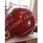 クリスマス 屋外用 インフレータブル デコレーション ボール 60cm(23.6インチ) クリスマス 巨大 飾り 木 庭 芝生 ガーデン ポーチ用 膨らませるボール 飾り ポンプ付き