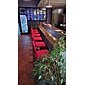 2 stuks stretch barkrukhoes bordeauxrood barkruk stoelhoes vierkante draaibare barkruk schelp stoelhoes voor eetkamer café stoelhoes beschermers antislip