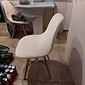Fundas de terciopelo para sillas de comedor, lujosas y suaves fundas que protegen sus sillas de color rojo burdeos y al mismo tiempo añaden elegancia y comodidad a la decoración de su comedor.