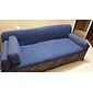stretch bank zitkussen hoes hoes elastische bank fauteuil loveseat 4 of 3 zits grijs effen effen zacht duurzaam wasbaar