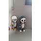 coola skelettfigurer, halloween skalle staty skelett docka harts hantverk ornament, mode mini coola skelett figurer dekor skelett man harts staty docka för hemmakontor skrivbord dekoration