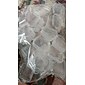 Caixa de recipientes de armazenamento de plástico transparente mini quadrado 20 peças com tampas para itens pequenos resina epóxi