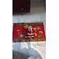 Alfombra de baño navideña, felpudo, alfombra de Papá Noel, adornos navideños para el hogar 2023, regalos navideños de navidad, feliz año nuevo 2024 para baño, cocina, sala de estar