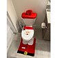 kerst toiletbrilhoes decoraties kerstman sneeuwpop hertengeest toiletbrilhoes tapijt badkamerset met papieren handdoekhoes voor kerstcadeau premium jaar huisdecoraties