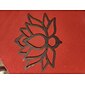 elegante houten lotus enkellaagse wandplank voor woondecoratie en opslag