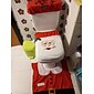 kerst toiletbrilhoes decoraties kerstman sneeuwpop hertengeest toiletbrilhoes tapijt badkamerset met papieren handdoekhoes voor kerstcadeau premium jaar huisdecoraties