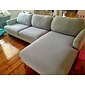 stretch waterafstotend bank zitkussen hoes bordeaux jacquard hoes elastische bank fauteuil tweezitsbank 4 of 3 zits grijs effen effen zacht duurzaam wasbaar