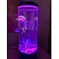 Kerstlicht Jello-vis Lava Lamp Kwallenlamp met 16 Kleurveranderende Lichten Kwallen Tank Tafellamp Kwallen Aquarium Nachtlamp Thuis Kantoor Kamertafellamp Sfeerlicht voor Ontspanning