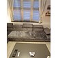 Sofamattenbezug aus Baumwolle, rutschfest, Couchsitzbezug für Anbausessel, 4- oder 3-Sitzer, L-Form für Hunde und Katzen (Verkauf pro 1 Stück, kein Set)