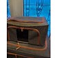 grande boîte de rangement pour courtepointes de fenêtre, boîte de rangement pour vêtements, boîte de finition en coton et lin, boîte de rangement à cadre en acier pliable, boîte de rangement pour placard épaissie