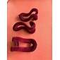 Gancho de conector de cabide de 10 peças, cabides de revestimento de veludo antiderrapante, ganchos extensores de cabide reunindo economia de espaço ganchos de cabides de roupas resistentes para organizador de armário