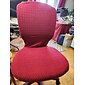 Fundas para sillas de comedor, fundas elásticas para sillas de color burdeos, rojo, negro y verde, spandex, jacquard, fundas protectoras para sillas de respaldo alto, fundas de asiento con banda