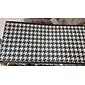 caixa de armazenamento de roupas houndstooth, armazenamento de calças, armazenamento de guarda-roupa doméstico, caixa de armazenamento de meias de gaveta de compartimento