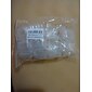 Caixa de recipientes de armazenamento de plástico transparente mini quadrado 20 peças com tampas para itens pequenos resina epóxi