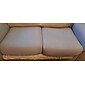stretch soffa sittdyna överdrag täcka elastisk soffa fåtölj loveseat 4 eller 3 sits grå enkel solid mjuk tålig tvättbar