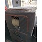 grande boîte de rangement pour courtepointes de fenêtre, boîte de rangement pour vêtements, boîte de finition en coton et lin, boîte de rangement à cadre en acier pliable, boîte de rangement pour placard épaissie