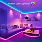 Luci Smart Strip LED Luci di Natale 20m RGB Sincronizzazione Musicale 12V Waterproof LED Strip 2835 SMD Luce LED Cambio Colore con Adattatore Controllore Bluetooth per Decorazioni per Camera da Letto