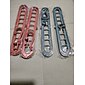 2 stks kleding kleerhanger organisator multi-poort ondersteuning droogrekken plastic sjaal cabide opbergrek hangers