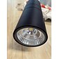 l.t-lys 30 cm utendørs vegglampe led vanntett vegglampe stum svart opp og ned lysende aluminiumskolbe egnet for takskjegg garasje ac85-265v