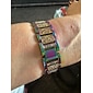 [Confezione 1+2] Braccialetto di gioielli Compatibile con Cinturino dell'Apple Watch 38mm 40mm 41mm 42mm 44mm 45mm 49mm con caso Diamante Bling Con diamantini Cinturino di ricambio per iwatch Series