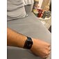 Pulseira de Corrente Compatível com Pulseira Apple Watch 38mm 40mm 41mm 42mm 44mm 45mm 49mm Fivela Luxo Fecho de Metal Aço Inoxidável pulseira de substituição para Série iwatch Ultra 8 7 6 5 4 3 2 1
