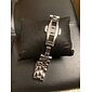 Quarzuhr Muttertagsgeschenk für Frauen voll mit Diamanten besetzte analoge Quarzuhr Glitzer-Mode Luxus Bling Strass-Armband Edelstahl.