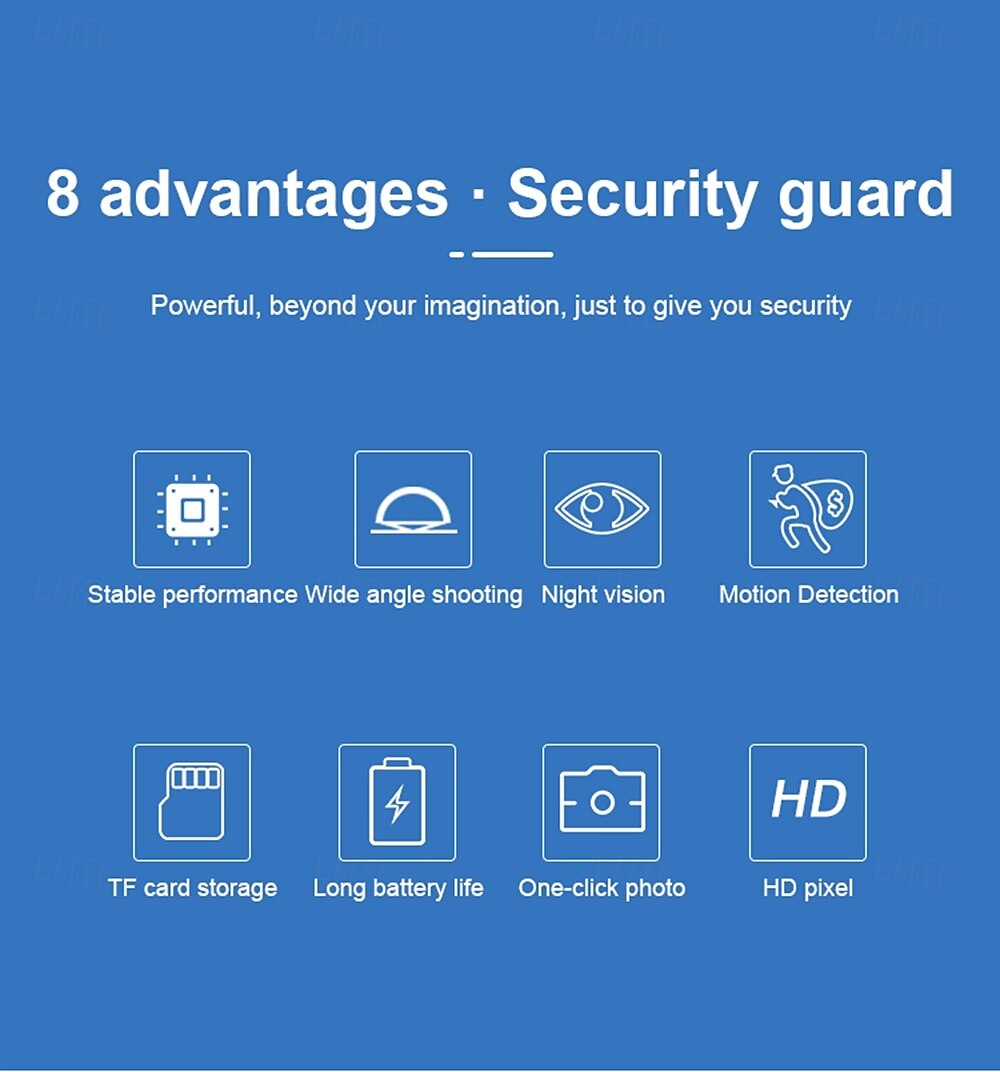 SQ11 Mini 720P Video Camera description image 4
